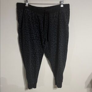 Nike Black Animal Print Joggers